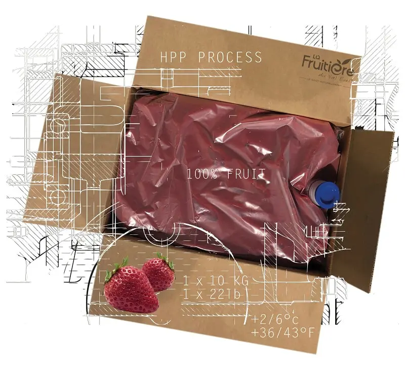 STRAWBERRY PUREE 100%