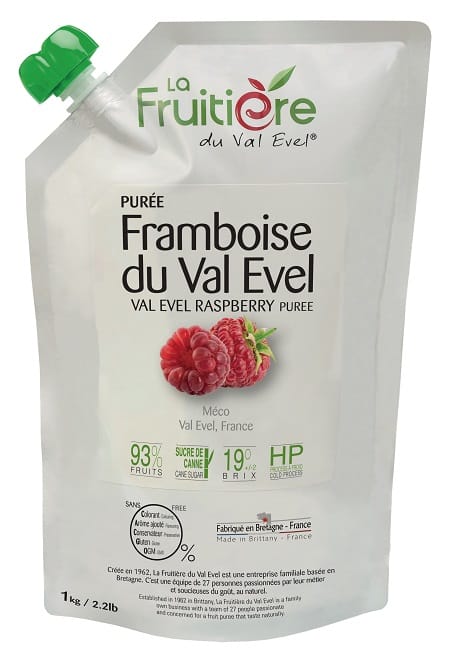 Purée de framboises