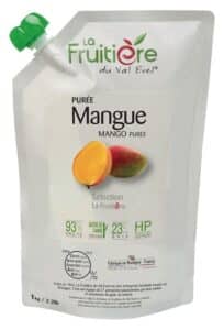 Purée de mangue réfrigérée 7% sucre de canne