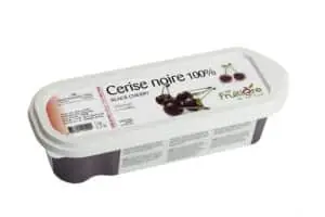 Purée de Cerise noire surgelée sans sucre ajouté