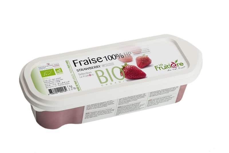 PURÉE DE FRAISE BIO 100%