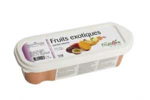 Purée de Fruits exotiques surgelée 10% sucre de canne