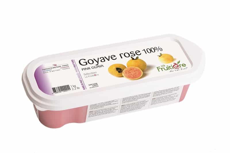 Purée de Goyave surgelée sans sucre ajouté