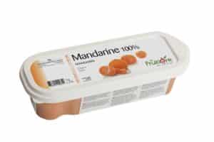 Purée de Mandarine surgelée, sans sucre ajouté