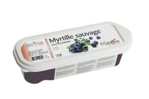 Purée de Myrtille surgelée 10% sucre de canne