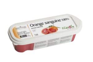 Purée d'Orange sanguine surgelée sans sucre ajouté