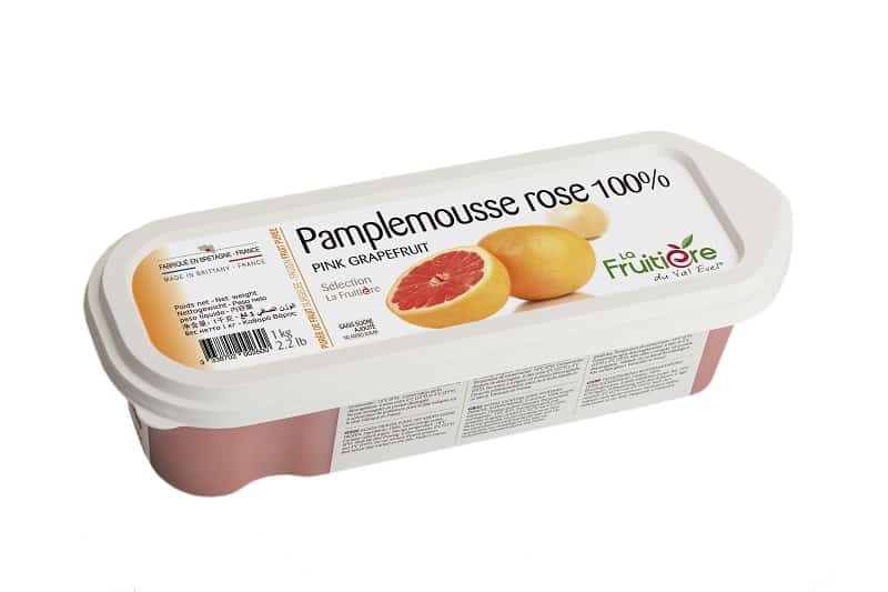 PURÉE DE PAMPLEMOUSSE ROSE 100%