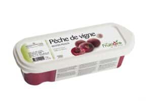 Purée de Pêche de vigne surgelée 10% sucre de canne