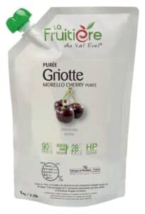 Purée de Griotte réfrigérée 10% sucre de canne