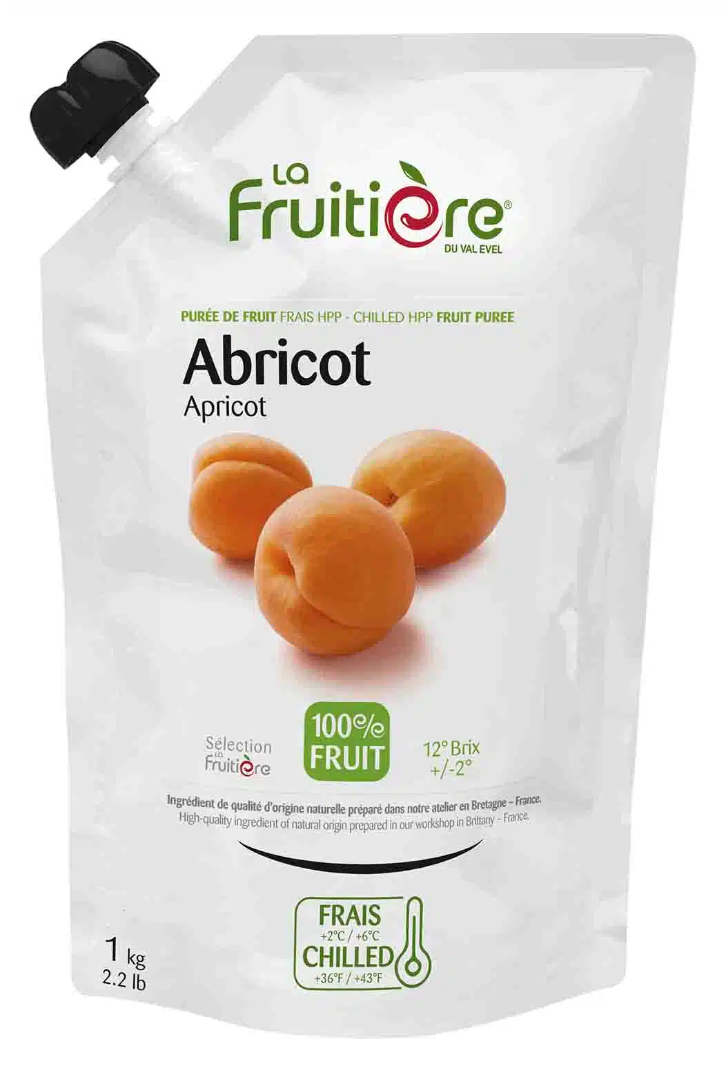 PURÉE D’ABRICOT 100%