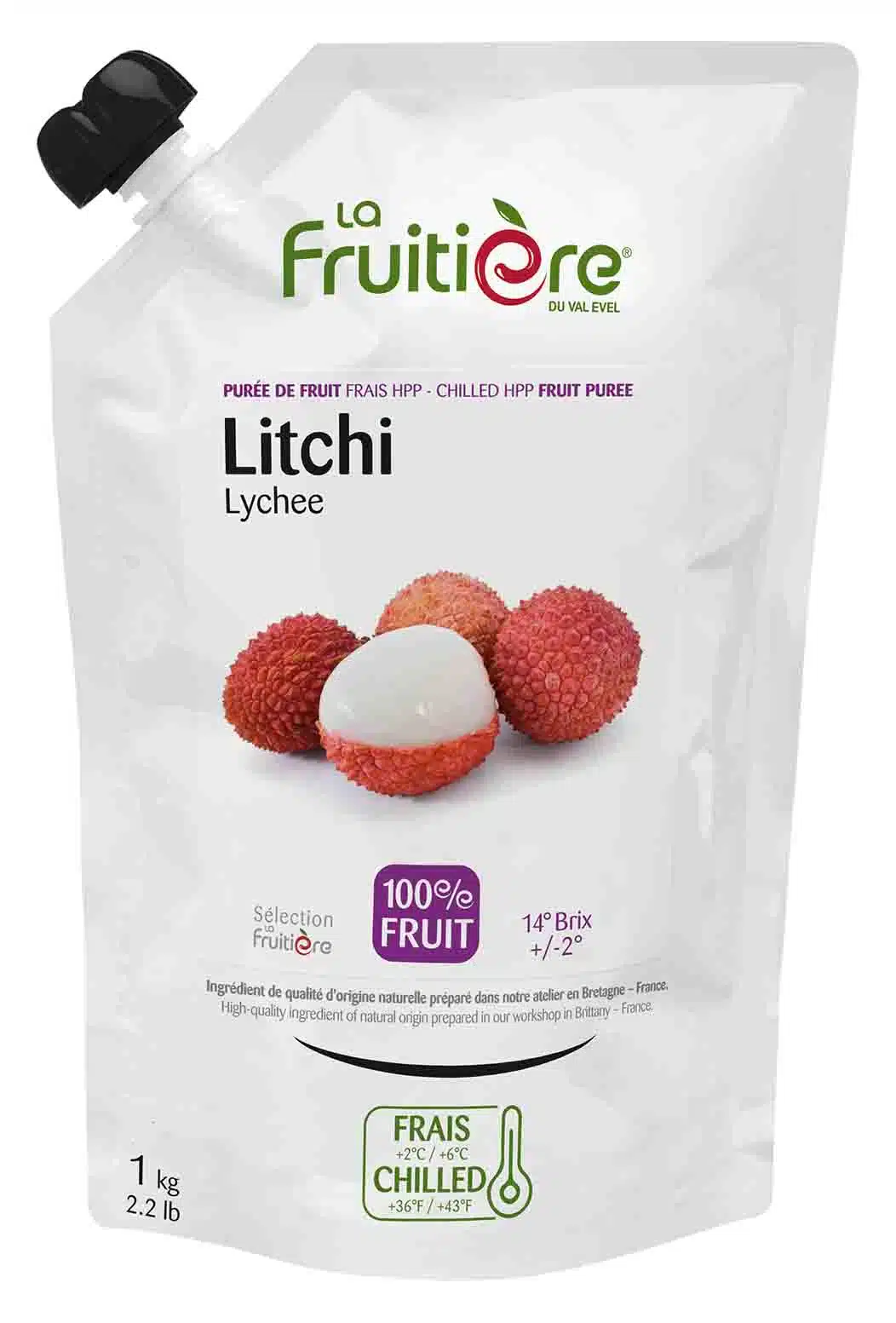 PURÉE DE LITCHI 100%