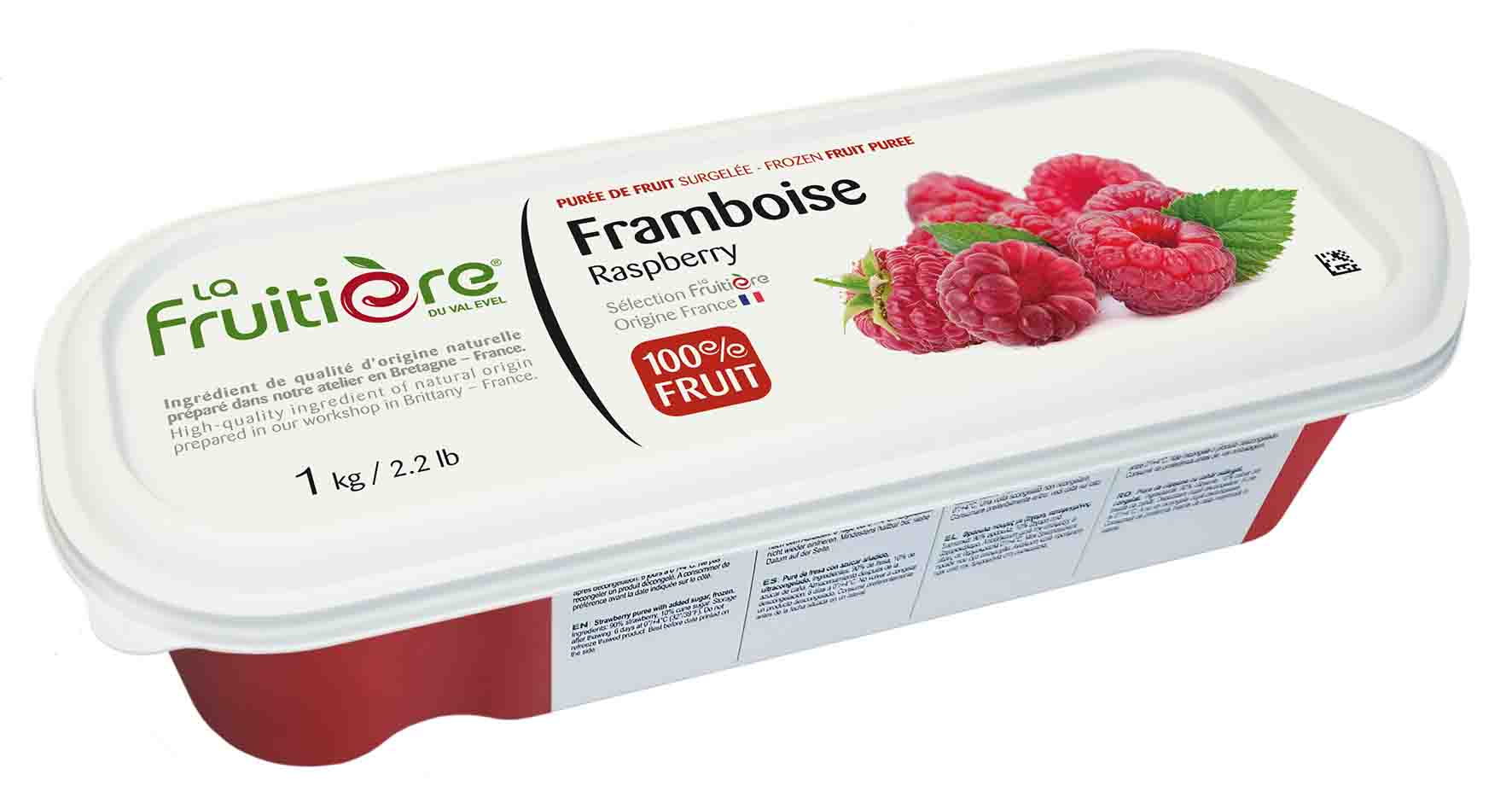 PURÉE DE FRAMBOISE 100% (ORIGINE FRANCE)