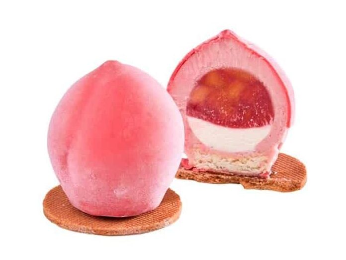 trompe l'oeil pêche de vigne La Fruitière du Val Evel