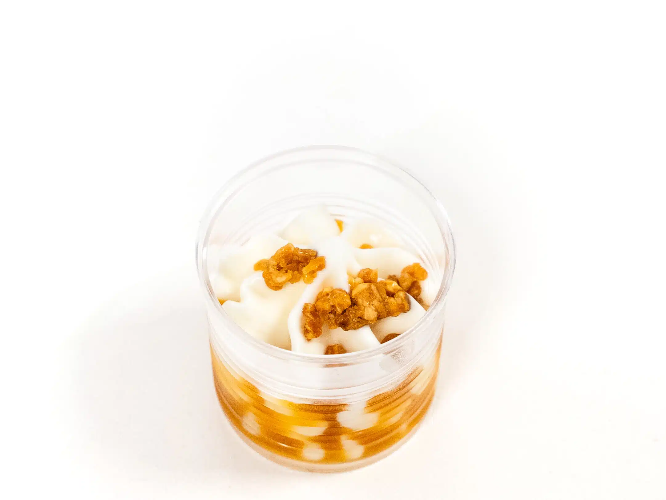 verrine glacée lait amande abricot La Fruitière du Val Evel