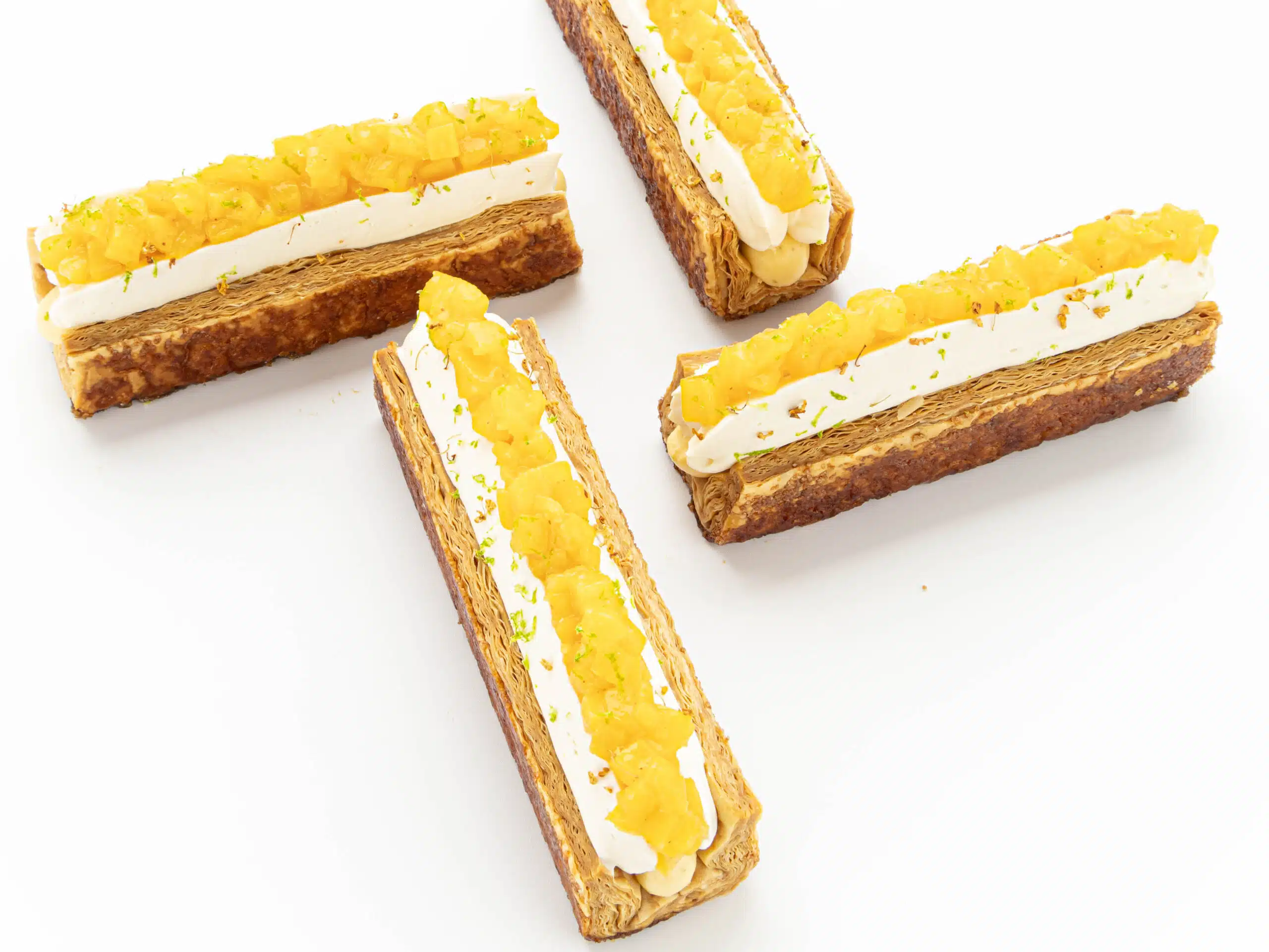Osmanthus Pineapple Millefeuille La Fruitière du Val Evel