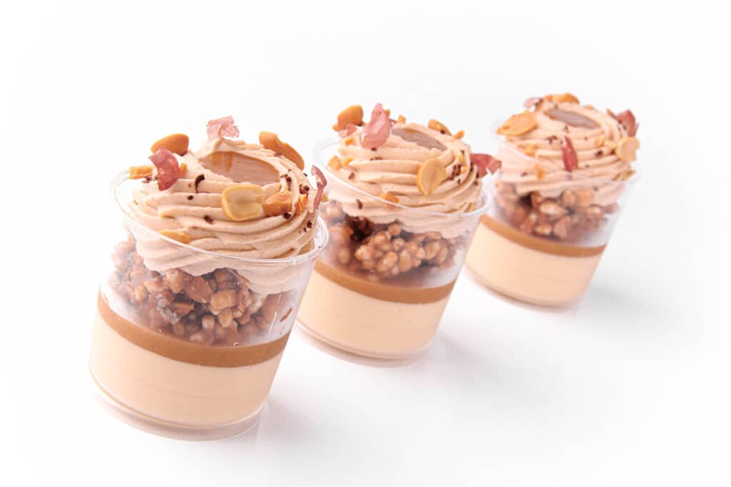 Banana-peanut-verrine