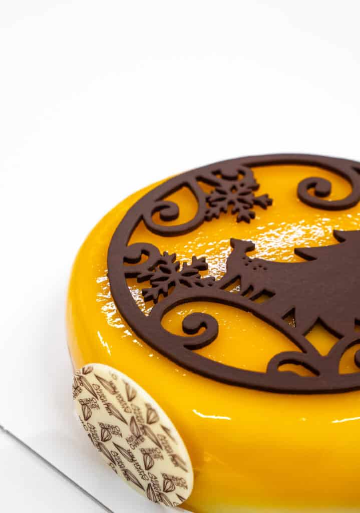 Entremet-glacage-mangue