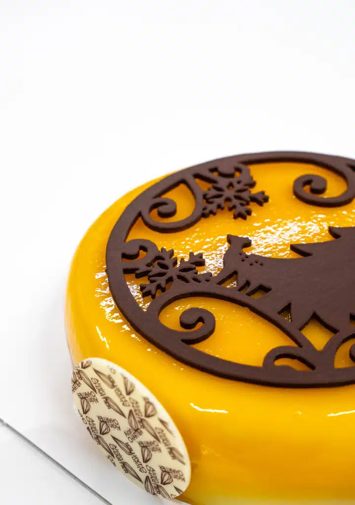 Entremet-glacage-mangue