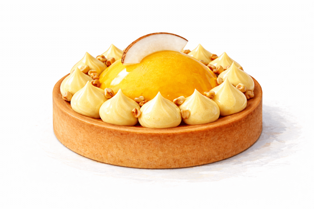 Tarteletettes Mangue Coco safran la fruitiere val evel