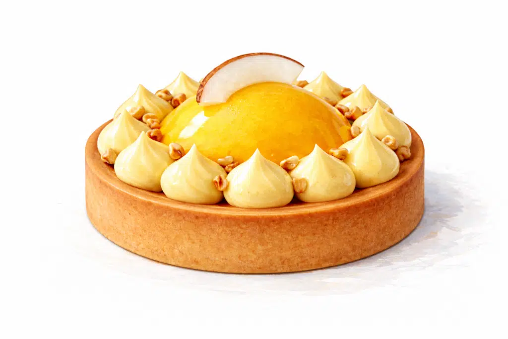 Tarteletettes Mangue Coco safran la fruitiere val evel