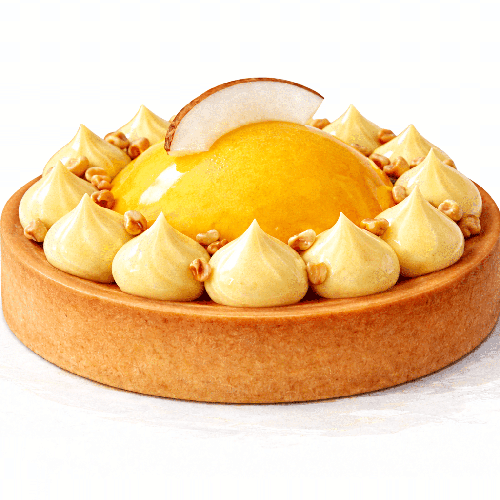 Tarteletettes Mangue Coco safran la fruitiere val evel