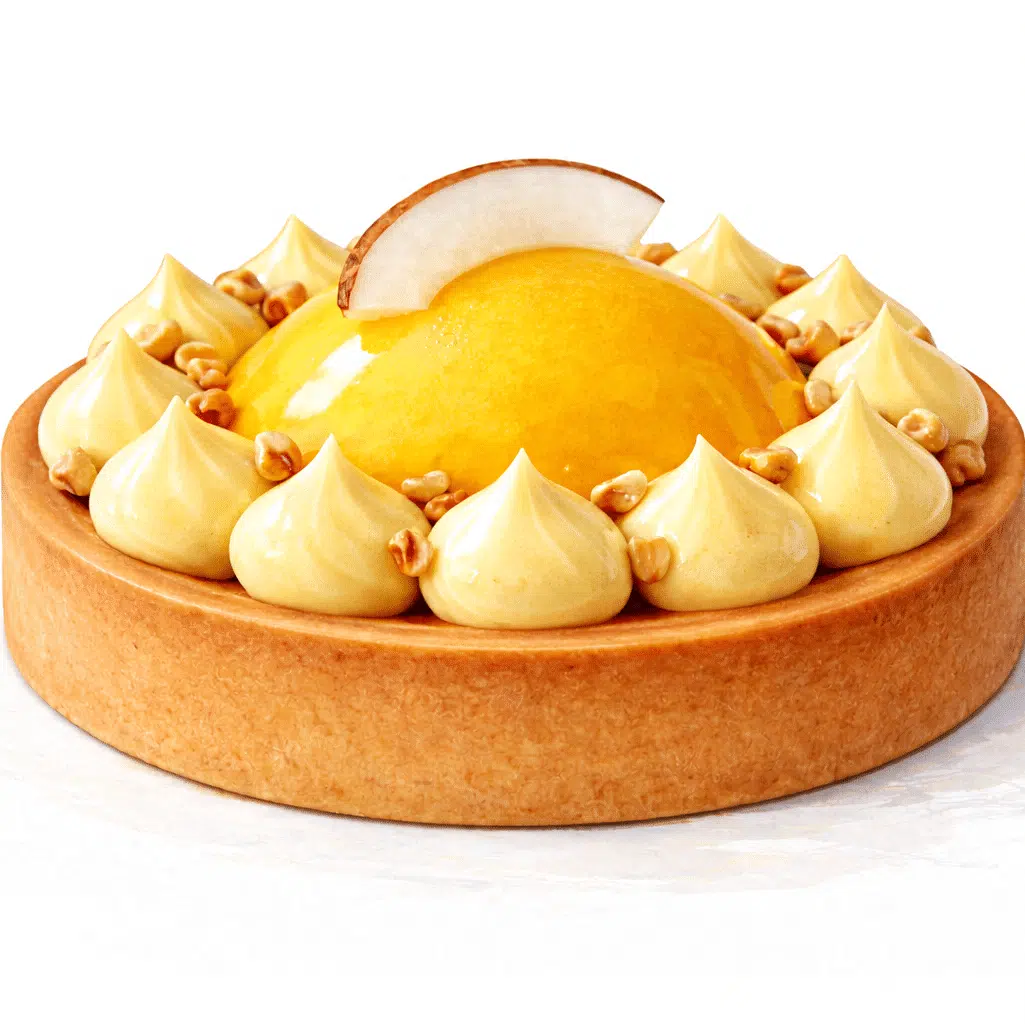 Tarteletettes Mangue Coco safran la fruitiere val evel